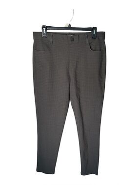 Mario Serrani Italy Large Grey Patterned Ankle Women’s Dress Pants